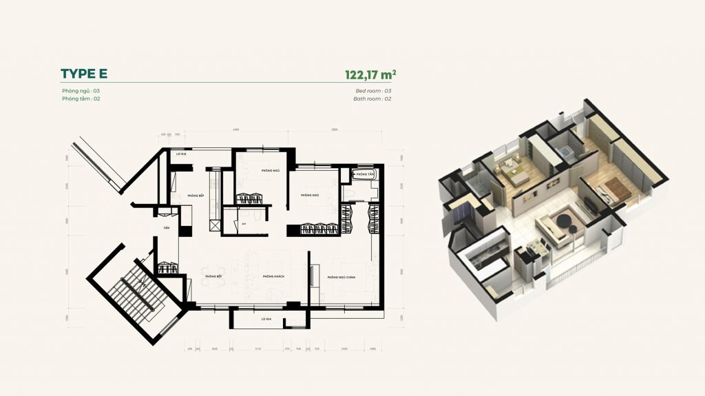 thiết kế căn hộ essensia splendora mailand hà nội