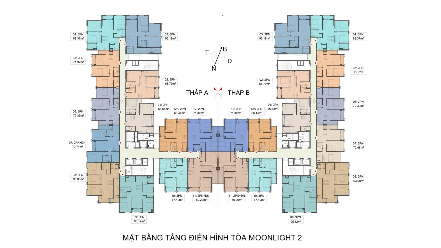 mặt bằng dự án chung cư moonlight 2 an lạc