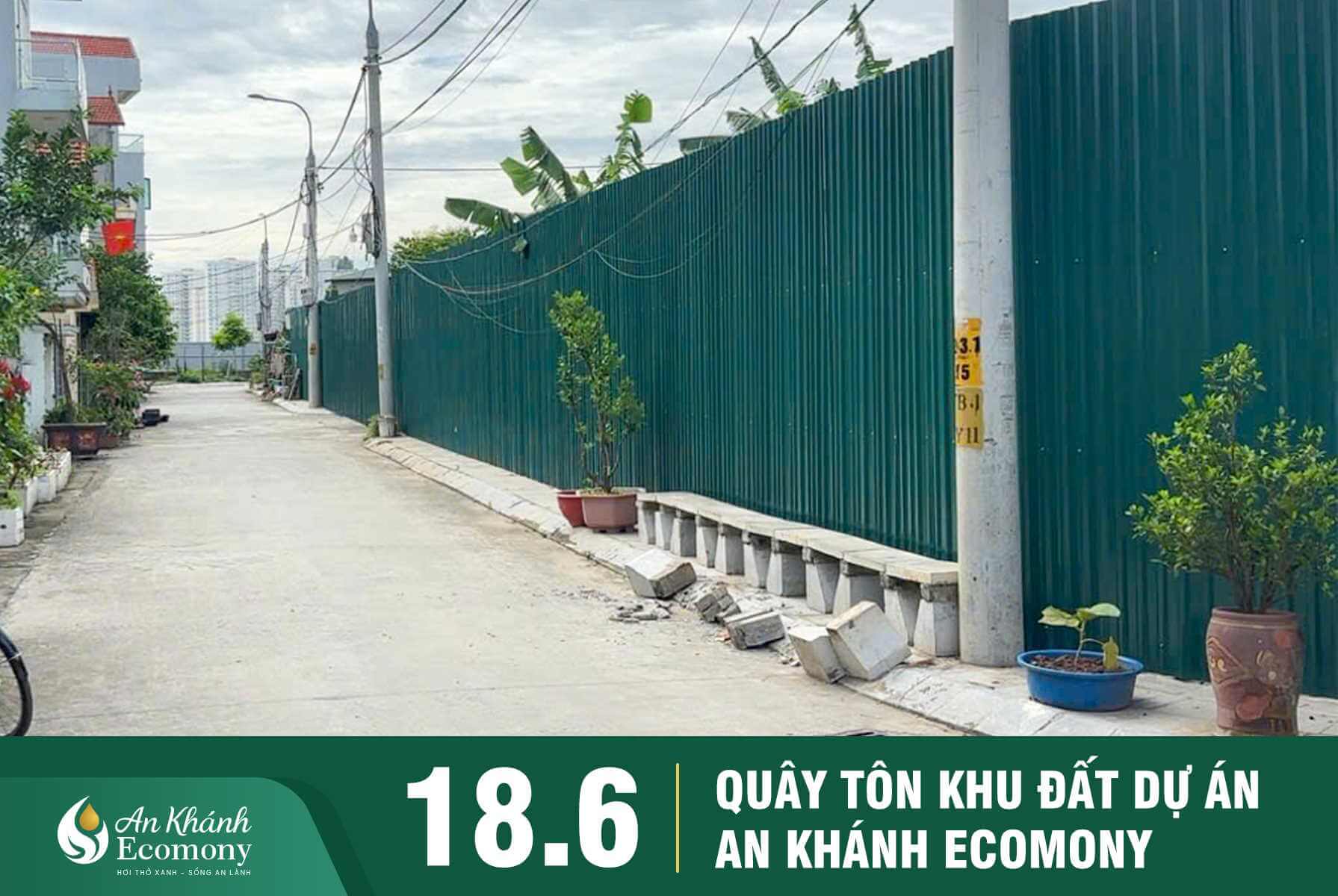 tiến độ dự án An Khánh Ecomony